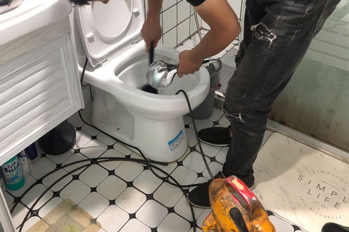 尚志疏通下水道