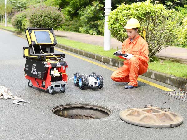 尚志管道机器人检测